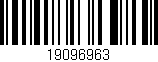 Código de barras (EAN, GTIN, SKU, ISBN): '19096963'