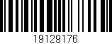 Código de barras (EAN, GTIN, SKU, ISBN): '19129176'