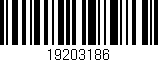 Código de barras (EAN, GTIN, SKU, ISBN): '19203186'