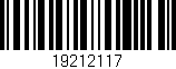 Código de barras (EAN, GTIN, SKU, ISBN): '19212117'
