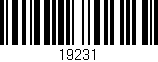 Código de barras (EAN, GTIN, SKU, ISBN): '19231'