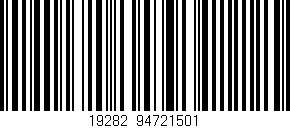 Código de barras (EAN, GTIN, SKU, ISBN): '19282|94721501'
