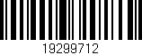 Código de barras (EAN, GTIN, SKU, ISBN): '19299712'