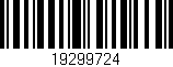 Código de barras (EAN, GTIN, SKU, ISBN): '19299724'