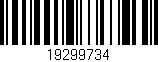 Código de barras (EAN, GTIN, SKU, ISBN): '19299734'