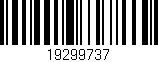 Código de barras (EAN, GTIN, SKU, ISBN): '19299737'