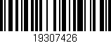 Código de barras (EAN, GTIN, SKU, ISBN): '19307426'