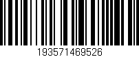 Código de barras (EAN, GTIN, SKU, ISBN): '193571469526'