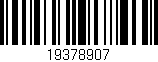 Código de barras (EAN, GTIN, SKU, ISBN): '19378907'