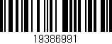 Código de barras (EAN, GTIN, SKU, ISBN): '19386991'