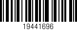 Código de barras (EAN, GTIN, SKU, ISBN): '19441696'