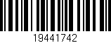 Código de barras (EAN, GTIN, SKU, ISBN): '19441742'