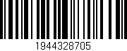 Código de barras (EAN, GTIN, SKU, ISBN): '1944328705'