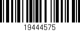 Código de barras (EAN, GTIN, SKU, ISBN): '19444575'