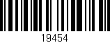 Código de barras (EAN, GTIN, SKU, ISBN): '19454'