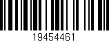 Código de barras (EAN, GTIN, SKU, ISBN): '19454461'