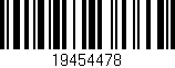 Código de barras (EAN, GTIN, SKU, ISBN): '19454478'