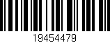 Código de barras (EAN, GTIN, SKU, ISBN): '19454479'