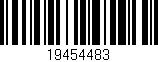 Código de barras (EAN, GTIN, SKU, ISBN): '19454483'