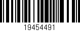 Código de barras (EAN, GTIN, SKU, ISBN): '19454491'