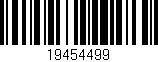 Código de barras (EAN, GTIN, SKU, ISBN): '19454499'