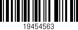 Código de barras (EAN, GTIN, SKU, ISBN): '19454563'