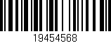 Código de barras (EAN, GTIN, SKU, ISBN): '19454568'