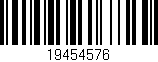 Código de barras (EAN, GTIN, SKU, ISBN): '19454576'