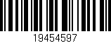 Código de barras (EAN, GTIN, SKU, ISBN): '19454597'