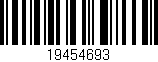 Código de barras (EAN, GTIN, SKU, ISBN): '19454693'