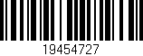 Código de barras (EAN, GTIN, SKU, ISBN): '19454727'