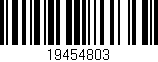 Código de barras (EAN, GTIN, SKU, ISBN): '19454803'