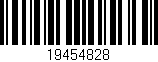 Código de barras (EAN, GTIN, SKU, ISBN): '19454828'
