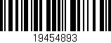 Código de barras (EAN, GTIN, SKU, ISBN): '19454893'
