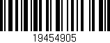 Código de barras (EAN, GTIN, SKU, ISBN): '19454905'