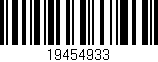 Código de barras (EAN, GTIN, SKU, ISBN): '19454933'