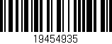 Código de barras (EAN, GTIN, SKU, ISBN): '19454935'