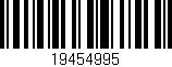 Código de barras (EAN, GTIN, SKU, ISBN): '19454995'