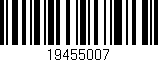Código de barras (EAN, GTIN, SKU, ISBN): '19455007'