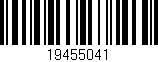Código de barras (EAN, GTIN, SKU, ISBN): '19455041'