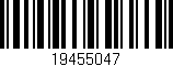 Código de barras (EAN, GTIN, SKU, ISBN): '19455047'