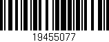 Código de barras (EAN, GTIN, SKU, ISBN): '19455077'
