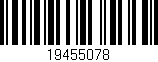 Código de barras (EAN, GTIN, SKU, ISBN): '19455078'