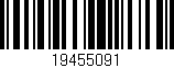 Código de barras (EAN, GTIN, SKU, ISBN): '19455091'