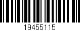Código de barras (EAN, GTIN, SKU, ISBN): '19455115'