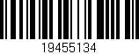Código de barras (EAN, GTIN, SKU, ISBN): '19455134'