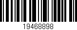 Código de barras (EAN, GTIN, SKU, ISBN): '19468898'