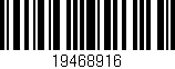 Código de barras (EAN, GTIN, SKU, ISBN): '19468916'