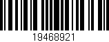 Código de barras (EAN, GTIN, SKU, ISBN): '19468921'