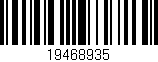 Código de barras (EAN, GTIN, SKU, ISBN): '19468935'